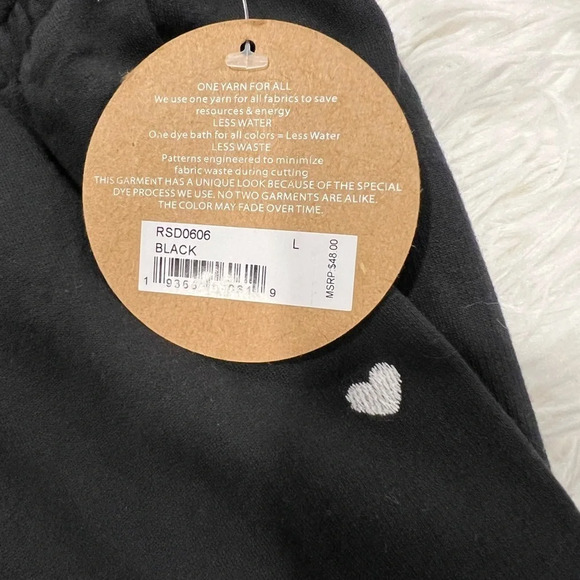 Splendid Women's Sundown Playa Embroidered French Terry Jogger Pant. - Picture 10 of 11